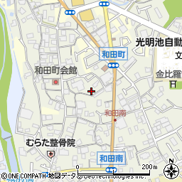 大阪府和泉市和田町217-1周辺の地図