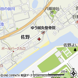 兵庫県淡路市佐野2434周辺の地図