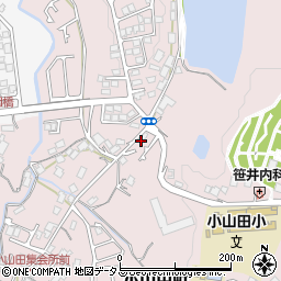 大阪府河内長野市小山田町1307-1周辺の地図