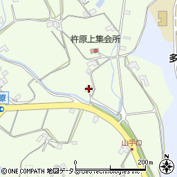広島県東広島市高屋町杵原772周辺の地図