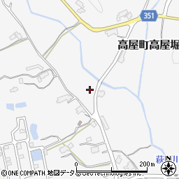 広島県東広島市高屋町高屋堀2085周辺の地図