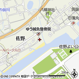 兵庫県淡路市佐野2195周辺の地図