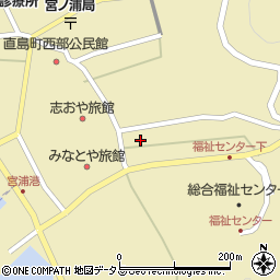 香川県香川郡直島町宮ノ浦1988周辺の地図