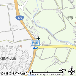 広島県東広島市高屋町杵原935-2周辺の地図