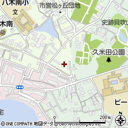 大阪府岸和田市小松里町1107周辺の地図