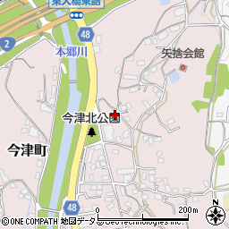 広島県福山市今津町2333周辺の地図