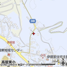 広島県東広島市高屋町白市440周辺の地図