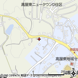 広島県東広島市高屋町高屋東1945周辺の地図