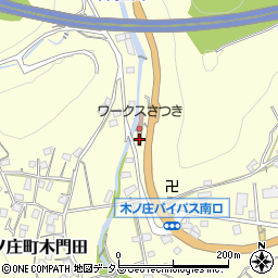 広島県尾道市木ノ庄町木門田784周辺の地図