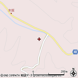長崎県対馬市峰町木坂499周辺の地図