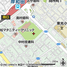 社会福祉法人岸和田市社会福祉協議会　権利擁護センター周辺の地図