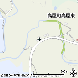 広島県東広島市高屋町高屋東1457周辺の地図