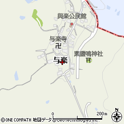 奈良県高市郡高取町与楽199周辺の地図