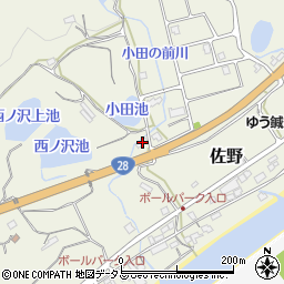 兵庫県淡路市佐野2485周辺の地図