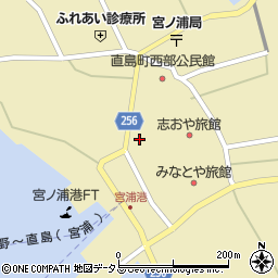 香川県香川郡直島町宮ノ浦2291周辺の地図