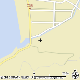 香川県小豆郡小豆島町二面106周辺の地図