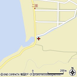 香川県小豆郡小豆島町二面102周辺の地図