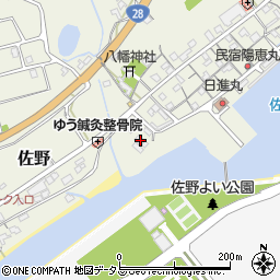 兵庫県淡路市佐野2185周辺の地図