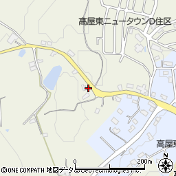 広島県東広島市高屋町高屋東1979周辺の地図