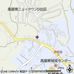 広島県東広島市高屋町高屋東1937周辺の地図