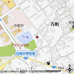 大阪府和泉市万町174周辺の地図
