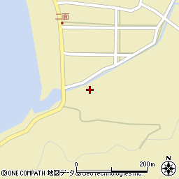 香川県小豆郡小豆島町二面107周辺の地図