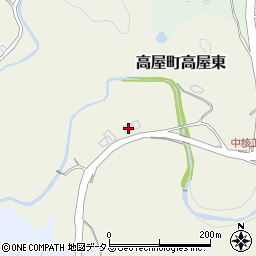 広島県東広島市高屋町高屋東1458周辺の地図