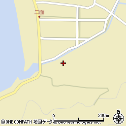 香川県小豆郡小豆島町二面110周辺の地図