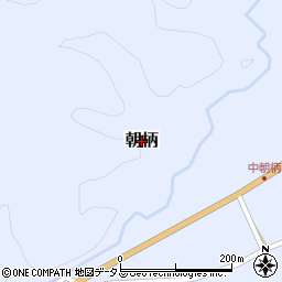 三重県多気町（多気郡）朝柄周辺の地図