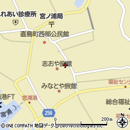 香川県香川郡直島町1956周辺の地図