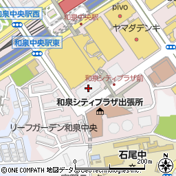 トヨタレンタリース新大阪和泉中央駅前店周辺の地図