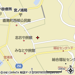 香川県香川郡直島町1974周辺の地図