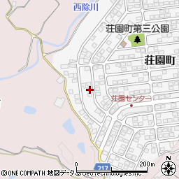 大阪府河内長野市荘園町19-16周辺の地図