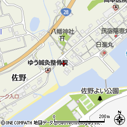 兵庫県淡路市佐野2186周辺の地図