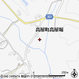 広島県東広島市高屋町高屋堀82周辺の地図