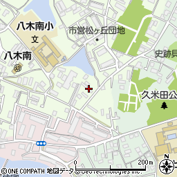 大阪府岸和田市小松里町1116周辺の地図