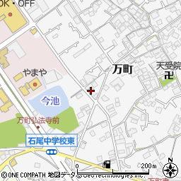 大阪府和泉市万町180-1周辺の地図