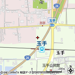 奈良県御所市玉手33-7周辺の地図