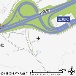 広島県東広島市志和町冠418周辺の地図