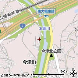 広島県福山市今津町1970-4周辺の地図