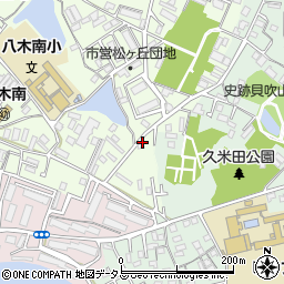 大阪府岸和田市小松里町1101周辺の地図
