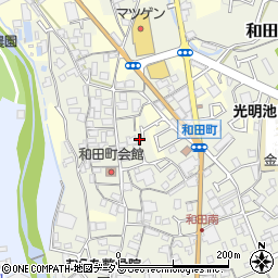 大阪府和泉市和田町212-7周辺の地図