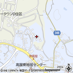 広島県東広島市高屋町白市471周辺の地図