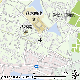 大阪府岸和田市小松里町1390周辺の地図