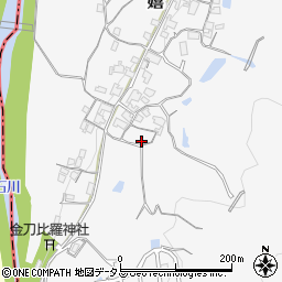 大阪府富田林市嬉393周辺の地図