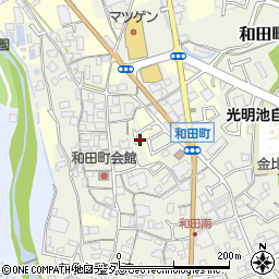 大阪府和泉市和田町212-9周辺の地図