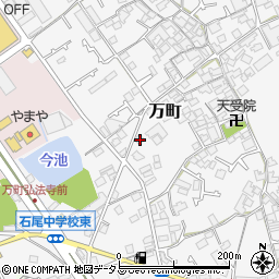 大阪府和泉市万町179-1周辺の地図