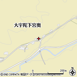 奈良県宇陀市大宇陀下宮奥183周辺の地図