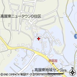 広島県東広島市高屋町白市490周辺の地図