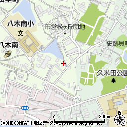 大阪府岸和田市小松里町1099周辺の地図